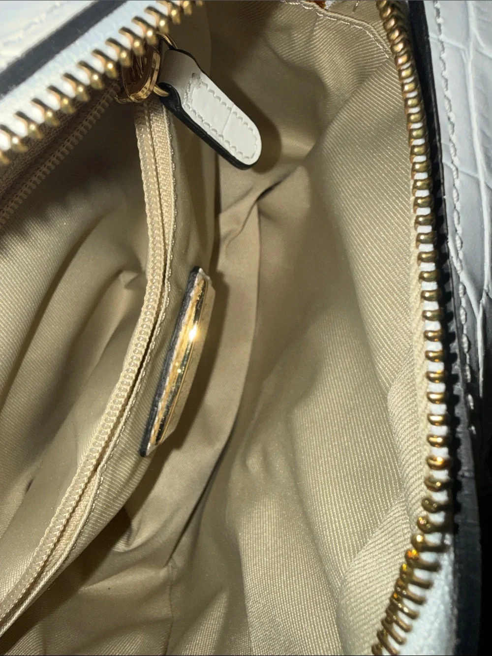 Valentino Babette Croc Leather Crossbody Bag NWT